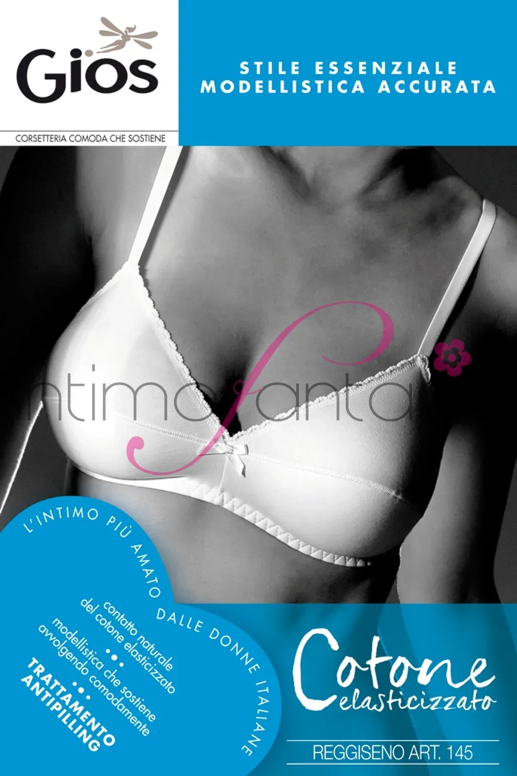 (O) Reggiseno cotone Gios 145