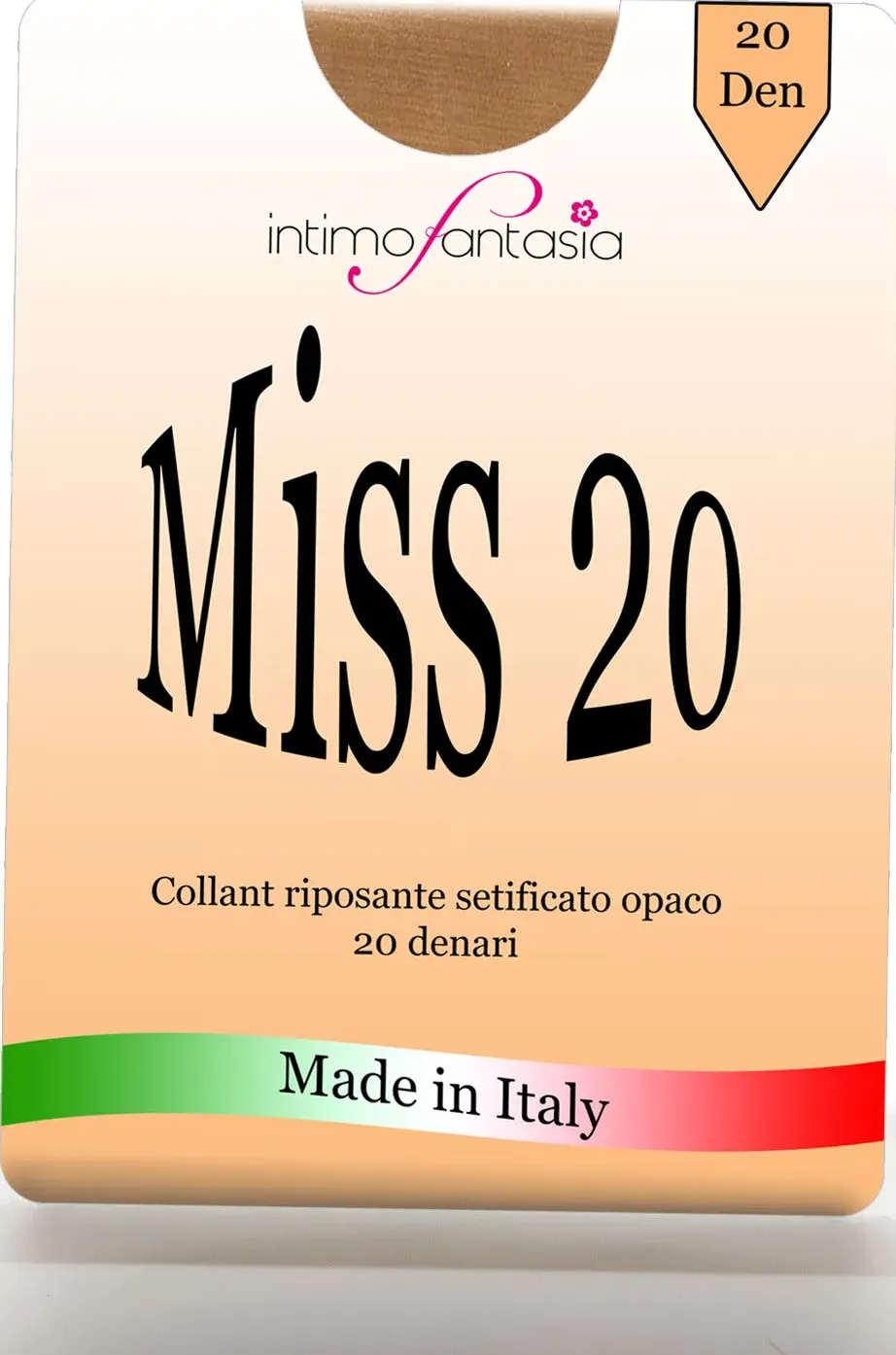 (U2) Collant riposante 20 denari Intimo Fantasia Miss 20