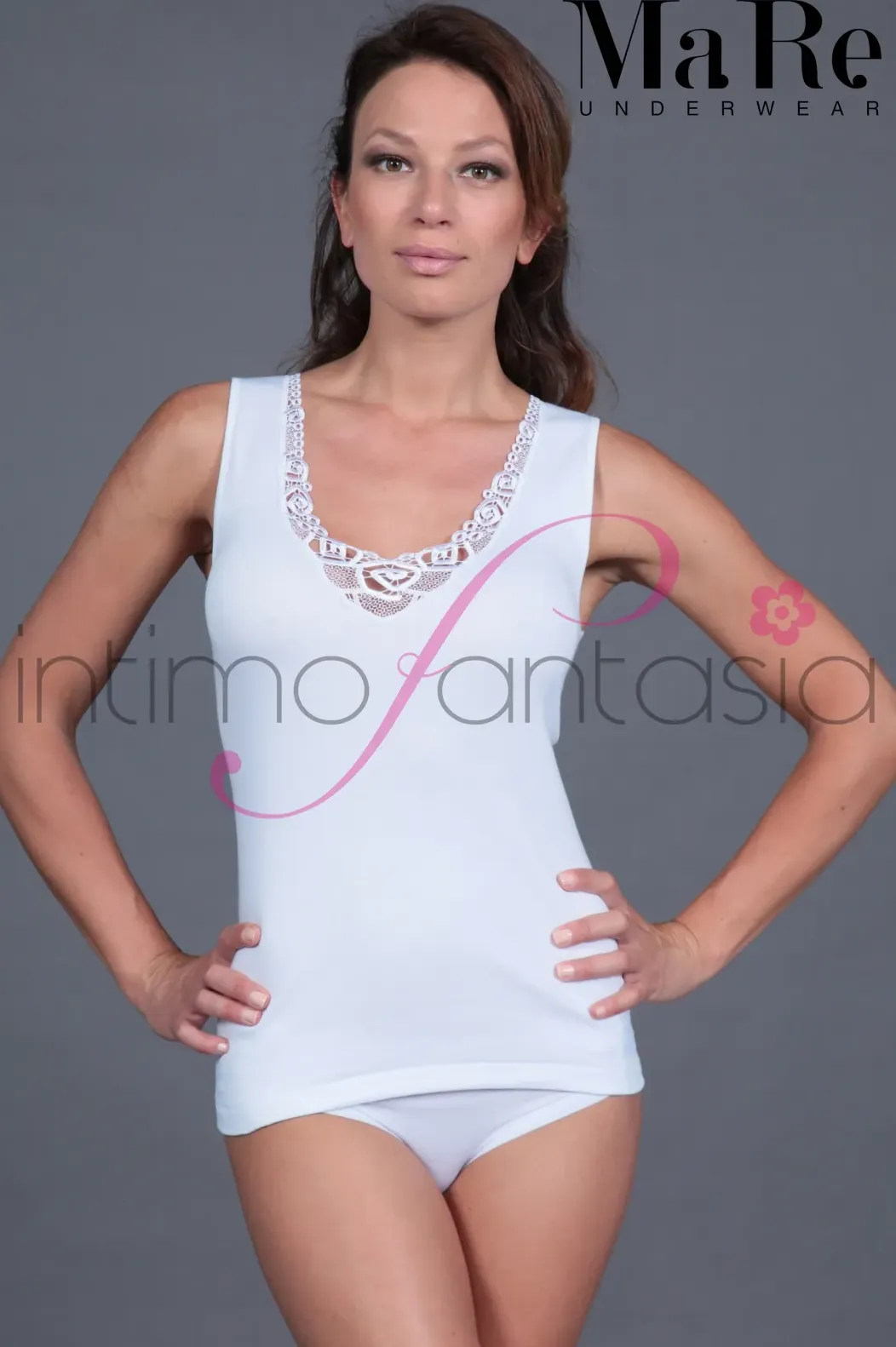 Spalla larga donna caldo cotone Mare 593