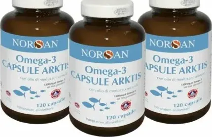 omega-3 capsule arktis: set da 3 di norsan.it